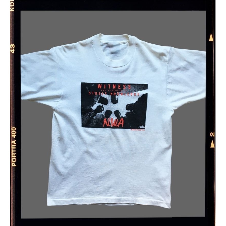 NWA Straight Outta Compton 1989 Promo TShirt
